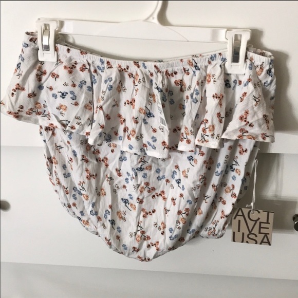 Tops - Floral Tube Top NWT